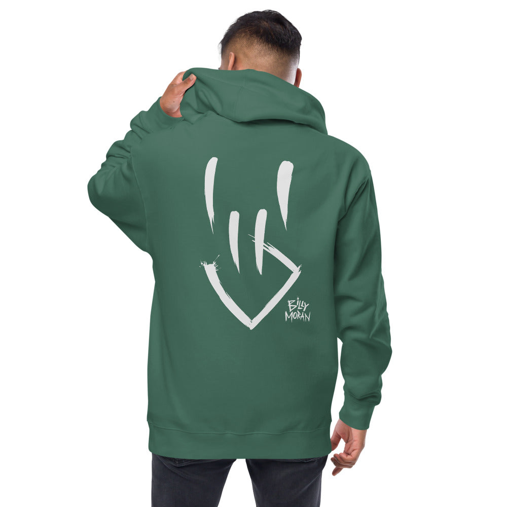 Billy Moran - Happy Rocker - Unisex Fleece Zip Up Hoodie