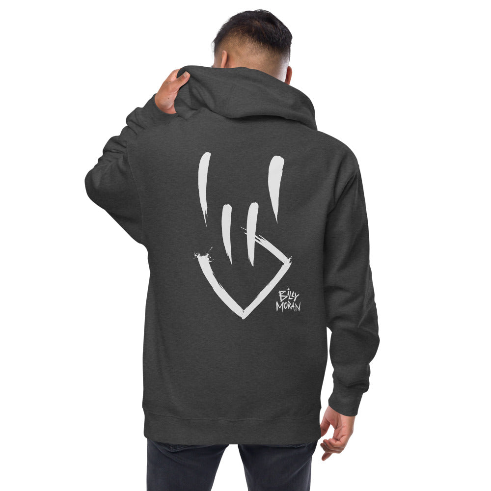 Billy Moran - Happy Rocker - Unisex Fleece Zip Up Hoodie